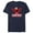 Navy Blue, variant on Men's Sesame Street Elmo Red Logo Sign  Graphic T-Shirt