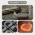 thumbnail image 4 of unbranded Gancho De D Para Remolque De Metal Soldable Ancla Resistente Para Asegurar Carga Color Plateado, 4 of 8