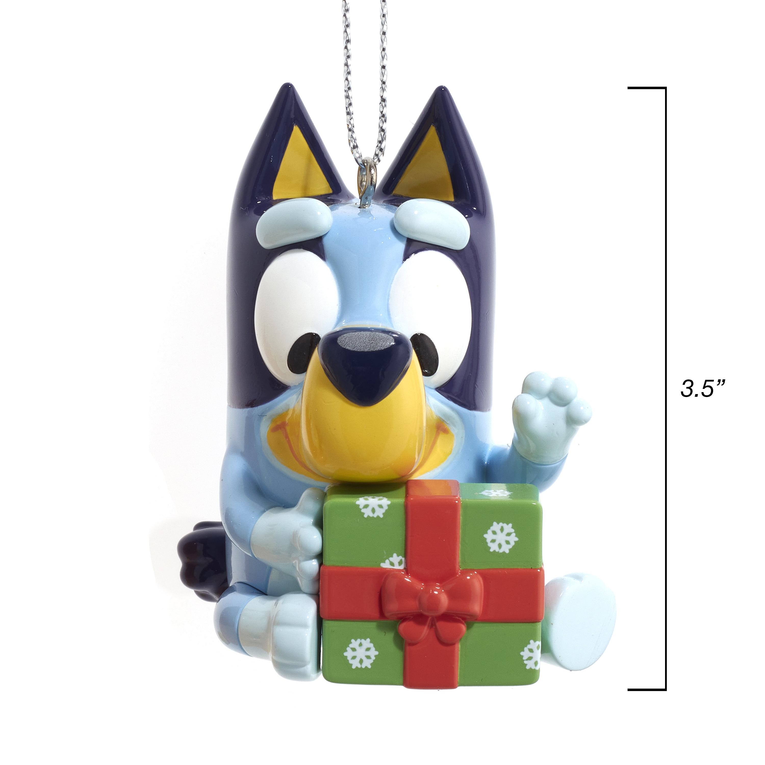 Kurt Adler Bluey with Gift Christmas Ornament