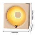 thumbnail image 3 of ¡Rebajas de Liquidación!, Altavoz portátil mini con Bluetooth, luz nocturna con atenuación y sonido para mesita de noche Akmoler, 3 of 7