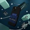 thumbnail image 3 of DistinctInk Tough Case for Apple iPhone 14 (6.1" Screen), Compatible with MagSafe Charging - Choose Hope And Anything's Possible, 3 of 6
