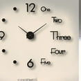 thumbnail image 5 of Reloj de pared decorativo sin marco, silencioso, para sala de estar y dormitorio., 5 of 5