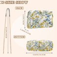 thumbnail image 4 of FORMRS Women Crossbody Purse with Chain Strap Vegan Leather Shoulder Handbag, Yellow Floral, 4 of 7