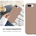 thumbnail image 2 of iPhone 8 Plus Cases, iPhone 7 Plus Case, DUEDUE Liquid Silicone Soft Gel Rubber Slim Cover with Microfiber Cloth Lining, 2 of 5