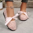 thumbnail image 5 of HXWCHs Breathable Lace Flat Shoes for Women Soft Sole On Comfortable Casual Loafers Lightweight Walking Footwear 7.5 Pink, 5 of 8