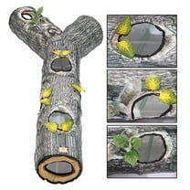 XZKING Cat Tunnel,3 Way Cat Toys,Cat Tunnels for Indoor, Cat Maze for Kitty, Puppy, Kitten, and Rabbit to Chase and Play, Collapsible Tube with Peek Holes Foldable