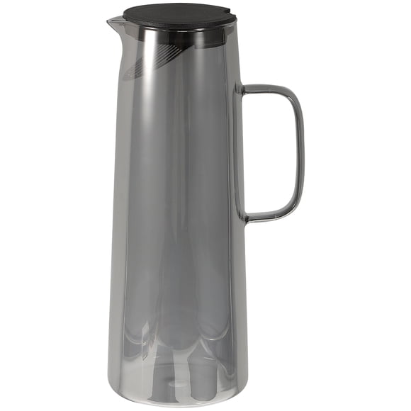 Jarra de agua para el hogar, hervidor de agua para enfriar, jarra de vidrio, jarra de jugo de vidrio con tapa de filtro