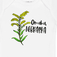 thumbnail image 4 of Inktastic Omaha, Nebraska Goldenrod Flower Boys or Girls Baby Bodysuit, 4 of 5
