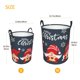 thumbnail image 3 of Fotbe Cute Christmas Gnomes (2) Cesto de Ropa con Asas, Cesto Impermeable de Gran Capacidad, Bolsa de Lavado para Dormitorio, Cesto de Ropa con Ruedas y Asas-Medium, 3 of 6