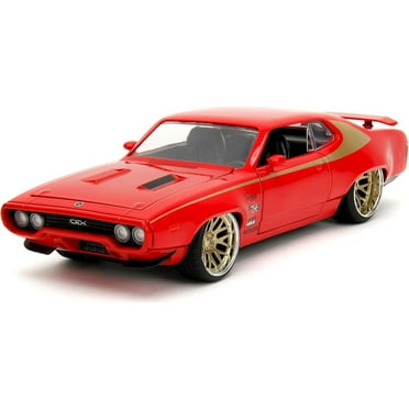 Big Time Muscle 1:24 1972 Plymouth GTX Die-Cast Car, Toys for Kids and AdultsRed(Selections May Vary)