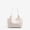 White, variant on Gothic Ribbon Chain USB Charging Port Polyester School Backpack, Black