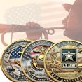 thumbnail image 2 of Moneda conmemorativa del 250 aniversario de las Fuerzas Armadas de los Estados Unidos, 2 of 7