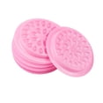 thumbnail image 1 of Soporte para pestañas de 100 Uds., cantidad abundante, paleta de pestañas ligeras de PVC, duradero, para principiantes, regalo para el hogar, Ayudas para vestirse con gancho de botón Rosado Minnieouse  CE015313-01, 1 of 6