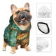 thumbnail image 3 of Fotbe Emerald Color Gold Marble Sudadera con Estampado para Perros Pequeños – Suéter con Capucha para Mascotas, Tela Suave de Forro Polar con Bolsillo-X-Large, 3 of 7