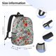 thumbnail image 5 of Disketp Roses Mixed Zebra 1 Mochila Escolar de 15 Pulgadas, Mochila Ligera para Estudiantes, Viajes y Trabajo, Cómoda y Resistente para el Uso Diario, 5 of 6