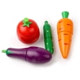 thumbnail image 4 of Cocina de simulación, juguete de madera, juego clásico Montessori, juguete educativo para niños, regalo para niños, cortar frutas y verduras, 4 of 5