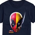 thumbnail image 3 of Marvel Deadpool & Wolverine - Wolverine Split Space - Men's Short Sleeve Graphic T-Shirt, 3 of 5
