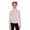 Pink, variant on Kids Girls Horse Riding Long Sleeve Shirts Athletic Yoga Jacket Half Zip Pullover Sweatshirts Pink 12