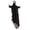 Black, variant on 63" Halloween Grim Reaper with Posable Arm,Voice Activated Hanging Ghosts Props,Scary Skeleton with Creepy Sounds & Glowing Face for Haunted House,Porch Lawn,Animatronics Hanging Decor