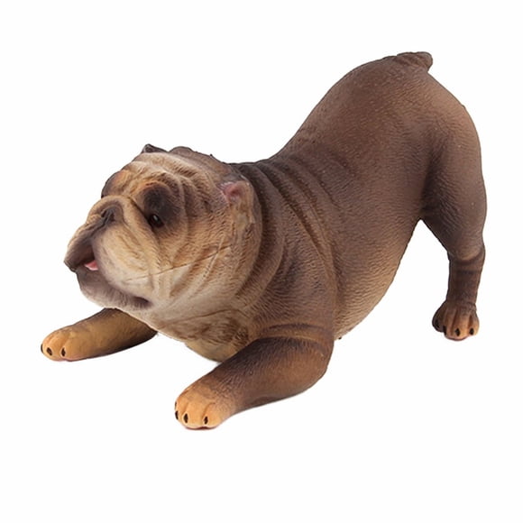 Figurines d'Animaux en Plastique PVC Simulé Jouet pour Enfants Ornements pour Maison Bureau Cadeau de Vacances