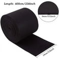 thumbnail image 2 of 19.7FTx5.5" Felt Fabric Craft Felt Fabric Roll Black Nonwoven Felt Roll for DIY Craft Patchwork Sewing 3mm Thick, 2 of 9