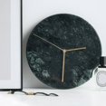 thumbnail image 3 of Reloj de pared de mármol de cerámica, reloj colgante de pared creativo de 12 pulgadas, reloj de decoración de pared, 3 of 8