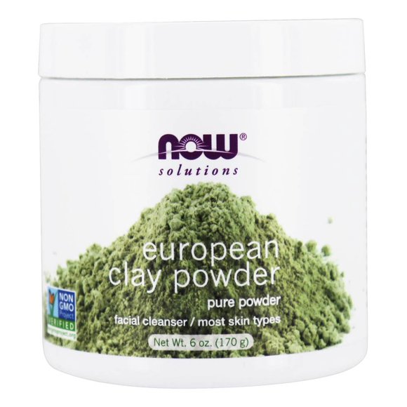 NOW Foods - NOW Solutions European Clay Powder - 6 oz.