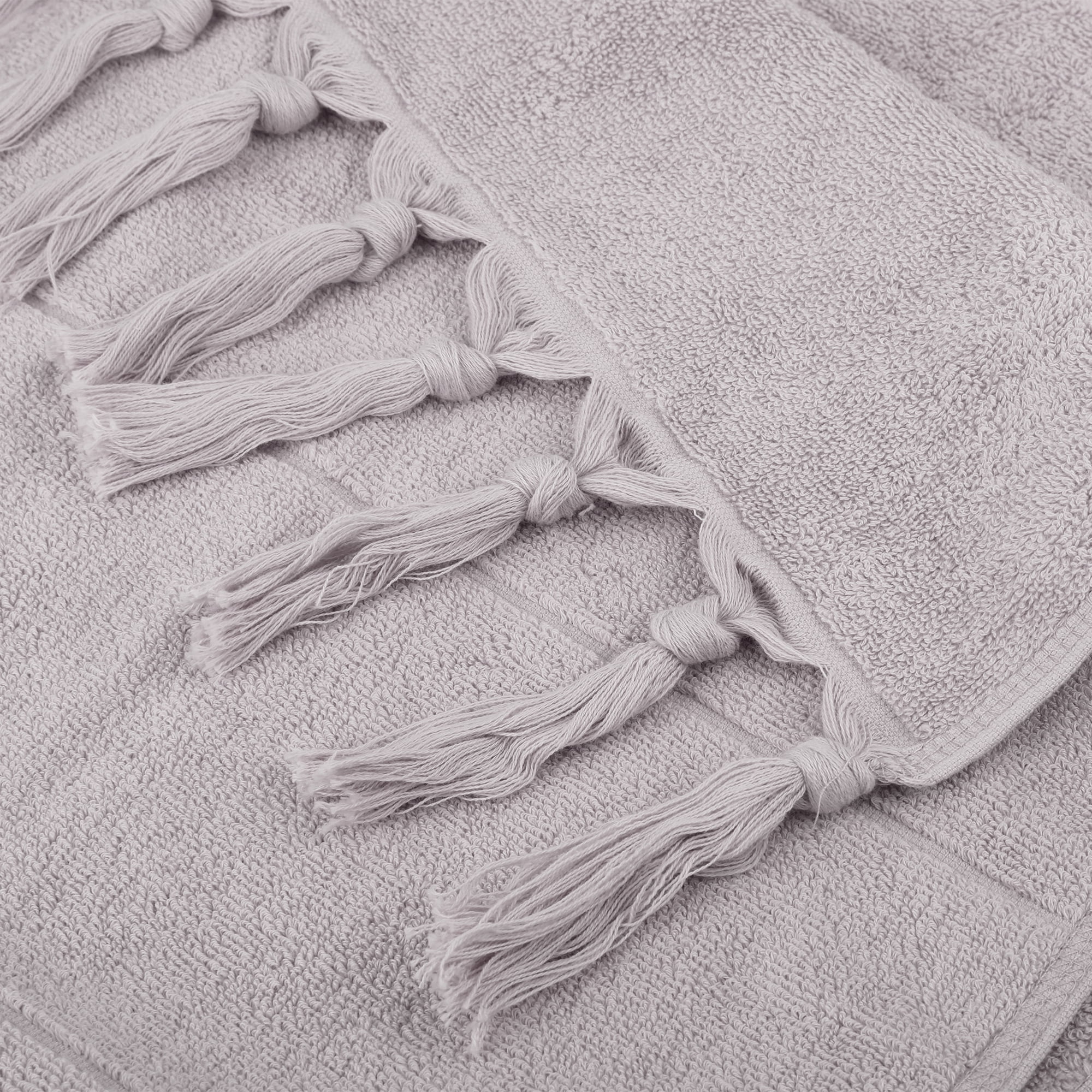 Unique Bargains 3 Pack Absorbent Comfy Hand Towel Grey 14"x30"/13"x29"