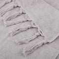 thumbnail image 4 of Unique Bargains 3 Pack Solid Room Hand Towels Grey/Blue 14"x30"/13"x27", 4 of 5