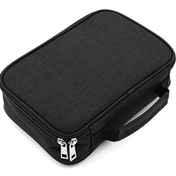 Estuche para lápices con cremallera de gran capacidad, estuche multifuncional para lápices de papelería, estuche para lápices de colores con 72 ranuras, estuche portátil para lápices con 2
