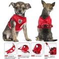 thumbnail image 2 of Arnes Perro Pecho Pequeño Mediano Arnés para Perro Pechera para Perro Arnés para Gatos Arnés Reflectante para Mascotas,Apto para Perros y Gatos Pequeños y Medianos Al Aire Libre (Rojo, S), 2 of 3