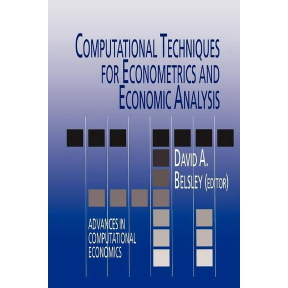 Advances in Computational Economics Computational Techniques for Econometrics and Economic Analysis, Book 3, (Paperback)