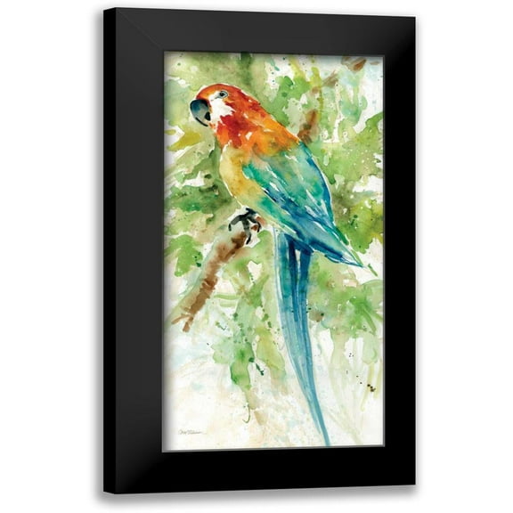 Robinson, Carol 9x14 Black Modern Framed Museum Art Print Titled - Island Beauty II