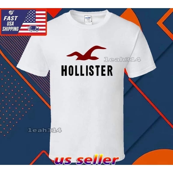 Reprint Rare New Shirt Hollister Alternative Logo T-Shirt Funny American Unisex Size S-5XL
