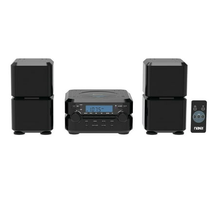 Open Box Naxa NS-441 Bluetooth CD Microsystem