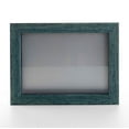 thumbnail image 2 of 4x6 In Shadow Box Frame Farm Blue Real Wood with a Silver Acid-Free Backing | 13/16" of Usuable, 2 of 7