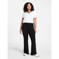 thumbnail image 2 of Time and Tru Women's and Women's Plus High Rise Flare Jeans, 31" Inseam Regular, Sizes 0-22, 2 of 6
