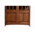 thumbnail image 6 of Pemberly Row Modern Solid Wood Display China Cabinet in Walnut, 6 of 6