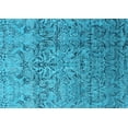 thumbnail image 1 of Ahgly Company Indoor Rectangle Oriental Light Blue Industrial Area Rugs, 5' x 7', 1 of 4
