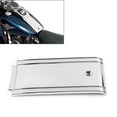 thumbnail image 4 of NS Motorcycle Chrome Lower Tank Dash Panel Extension Frame Cover Trim for Harley FXWG FXST FXSTSB FXSTS FLSTN FLST, 4 of 5