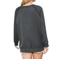 thumbnail image 6 of Nlife Women Dasiy Graphic Printed Round Neck Long Sleeve T-Shirt, 6 of 7