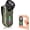 Green, variant on CATPAN Flashlight Clip-on Light, 600 Lumens Type-C Rechargeable with White LED, UV and RGB, Magnetic Hands-Free Flash Lights for Work, Signaling, Inspection (Green)