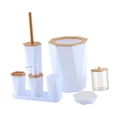 thumbnail image 3 of Juego de accesorios de baño, juego esencial de baño, vaso para cepillo de dientes, juegos de accesorios de baño para el hogar, dormitorio, encimera, un, 3 of 8