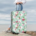 thumbnail image 7 of Hirioo Bunny And Rose for Elasticity Suitcase Cover (No luggage Included) Durable Luggage Protector Fits 18-32 Inch Luggage-Large, 7 of 7