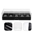 thumbnail image 2 of Miangastore Acrylic Chip Case Poker Chip Box Poker Chip Acrylic Holder Carrying Case, 2 of 8