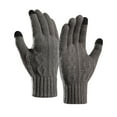 thumbnail image 1 of Sonducket Guante de manopla para mensajes de texto con pantalla táctil para hombres y mujeres, dedos cálidos mientras usa dispositivos Premium guantes y mitones Gris oscuro, 1 of 6