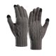 thumbnail image 1 of Minnieouse Guantes de invierno cálidos de primera calidad con pantalla táctil que se mantienen elegantes y cómodos para senderismo y deportes guantes y mitones Gris oscuro, 1 of 6