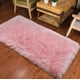 thumbnail image 1 of Alfombra Rosa, Alfombra De Dormitorio De Piel De Oveja Artificial, Alfombra De Cama De Lana, Alfombra De Felpa Para Cojín De Silla Y Sofá Alfombra Rectangular (Rosa, 60 X 90 Cm). Afortunado Sencillez, 1 of 5
