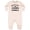Natural Heather, variant on Pretty Eyes and Chubby Thighs Baby Fleece Romper