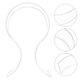 thumbnail image 3 of 1pc Headset Bracket Desktop Acrylic Headphone Stand Headset Display Rack, 3 of 3